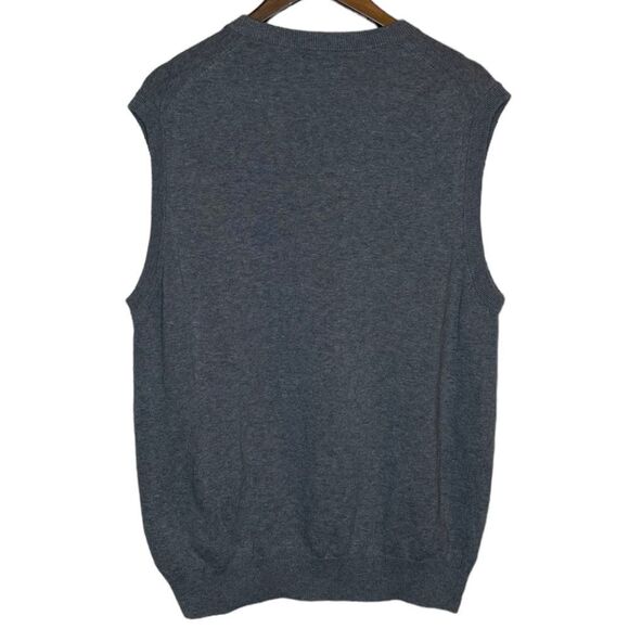 Chaps Gray Vest size Large - Picture 2 of 4
